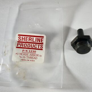 Sherline Tailstock Adapter